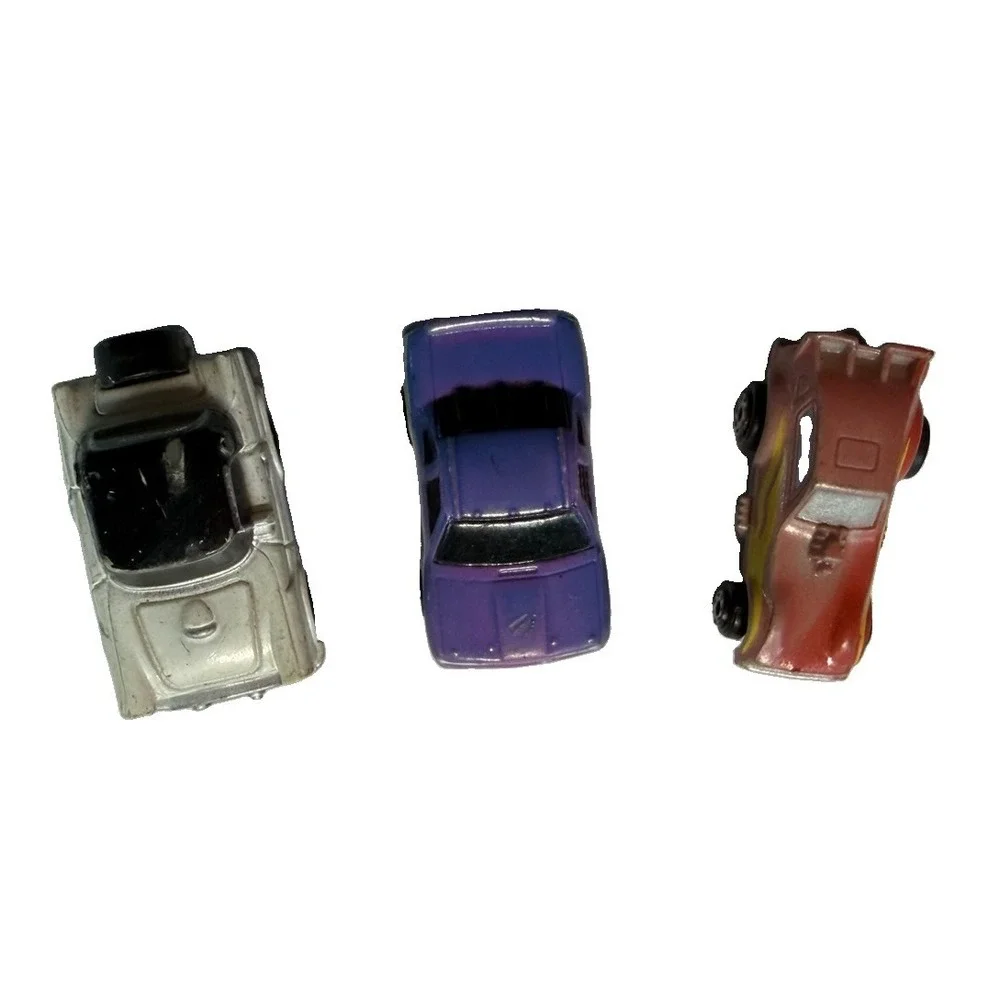 Vintage Micro Machines Galoob Lot 3 Thunderbird Hot Rod 1988 1990s